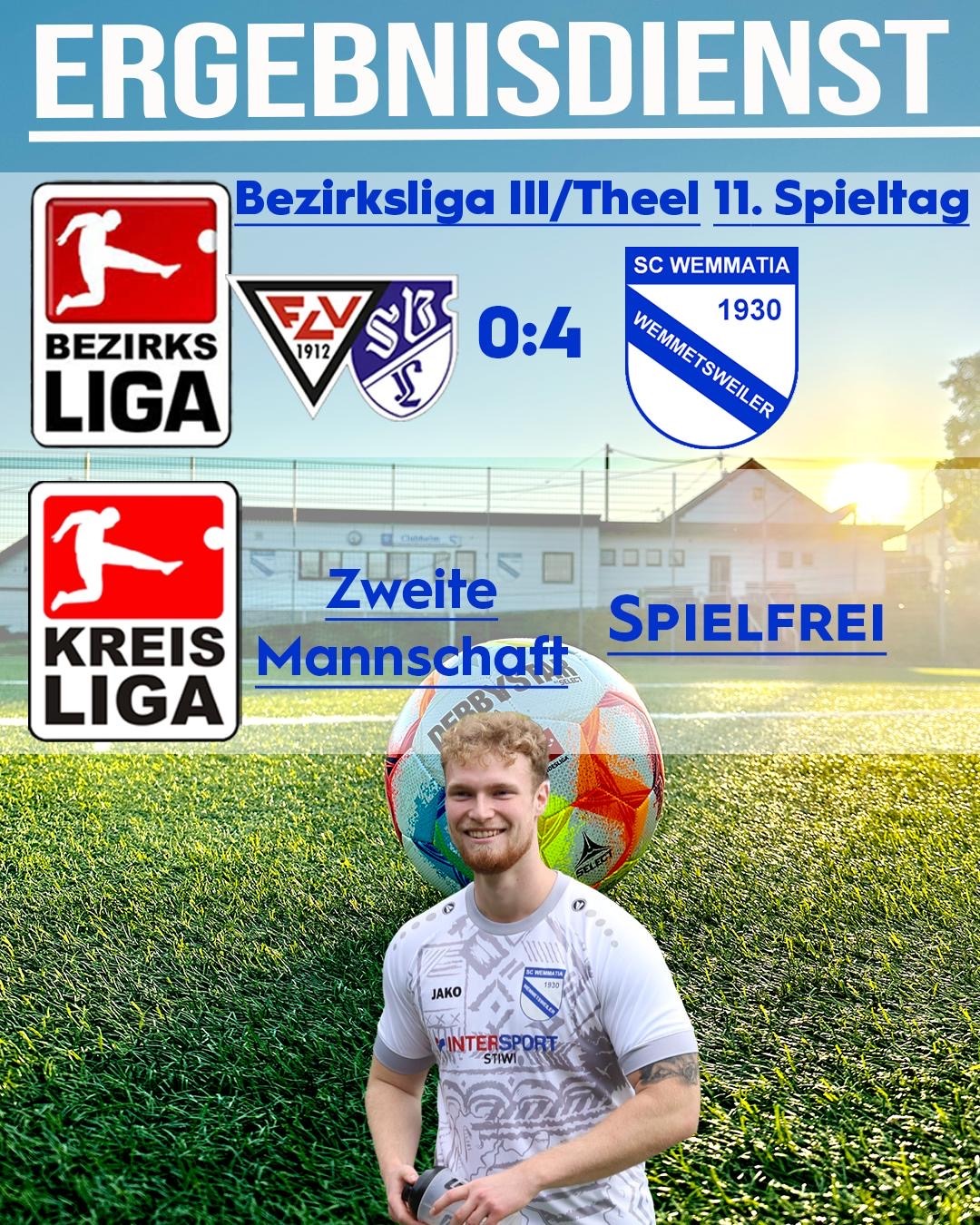 ⚽️ Ergebnisdienst vom 11. Spieltag